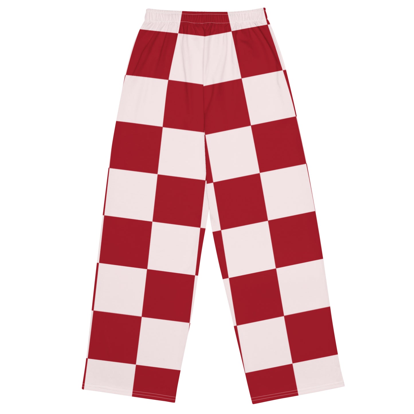 Go Red - Inspired By Dua Lipa - Sustainably Made unisex wide-leg pants