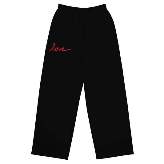 Love - Sustainably Made unisex wide-leg pants