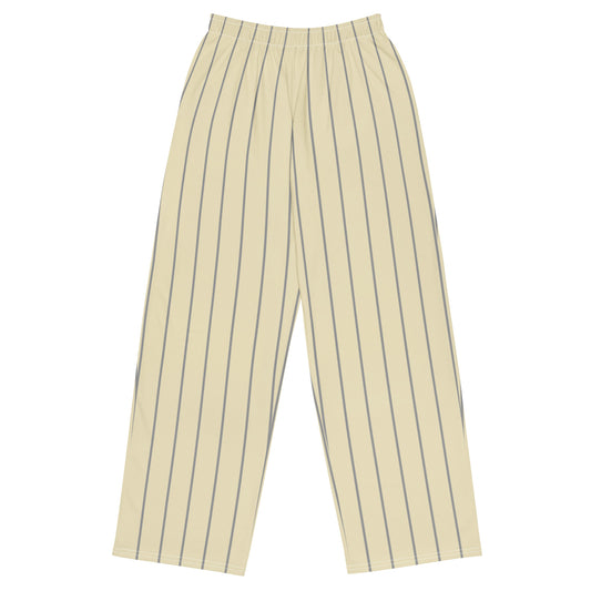 Classic Lines - Inspired By Harry Styles - Sustainably Made unisex wide-leg pants
