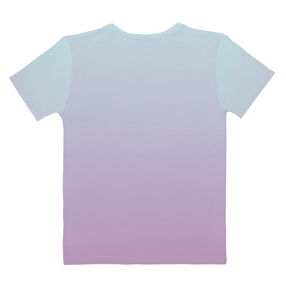 A lot going on at the moment | Gradient Blue - Inspired By Taylor Swift - Sustainably Made Women’s Short Sleeve Tee