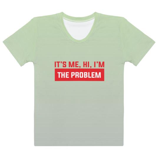 The Problem | Gradient Mint - Inspired By Taylor Swift - Sustainably Made Women’s Short Sleeve Tee