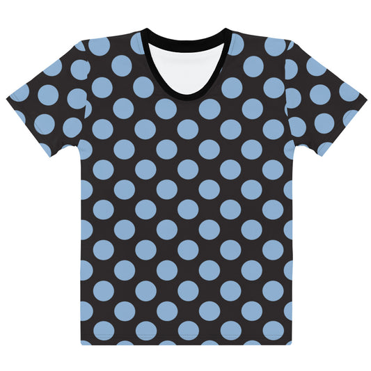 Blue Polkadot - Inspired By Harry Styles - Sustainably Made Women’s Short Sleeve Tee
