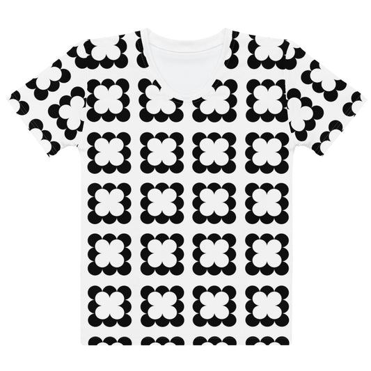 Classic Tile - Inspired By Dua Lipa - Sustainably Made Women’s Short Sleeve Tee