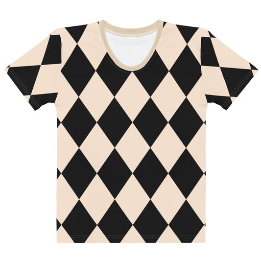 Harlequin - Inspired By Selena Gomez - Sustainably Made Women's Short Sleeve Tee