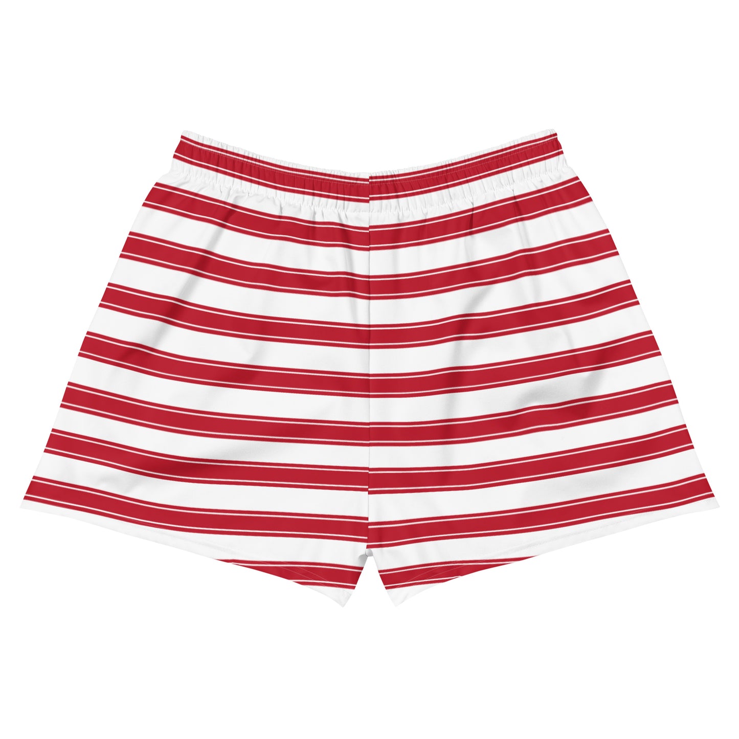 Red Stripes - Inspired By Selena Gomez - Sustainably Made Women’s Shorts