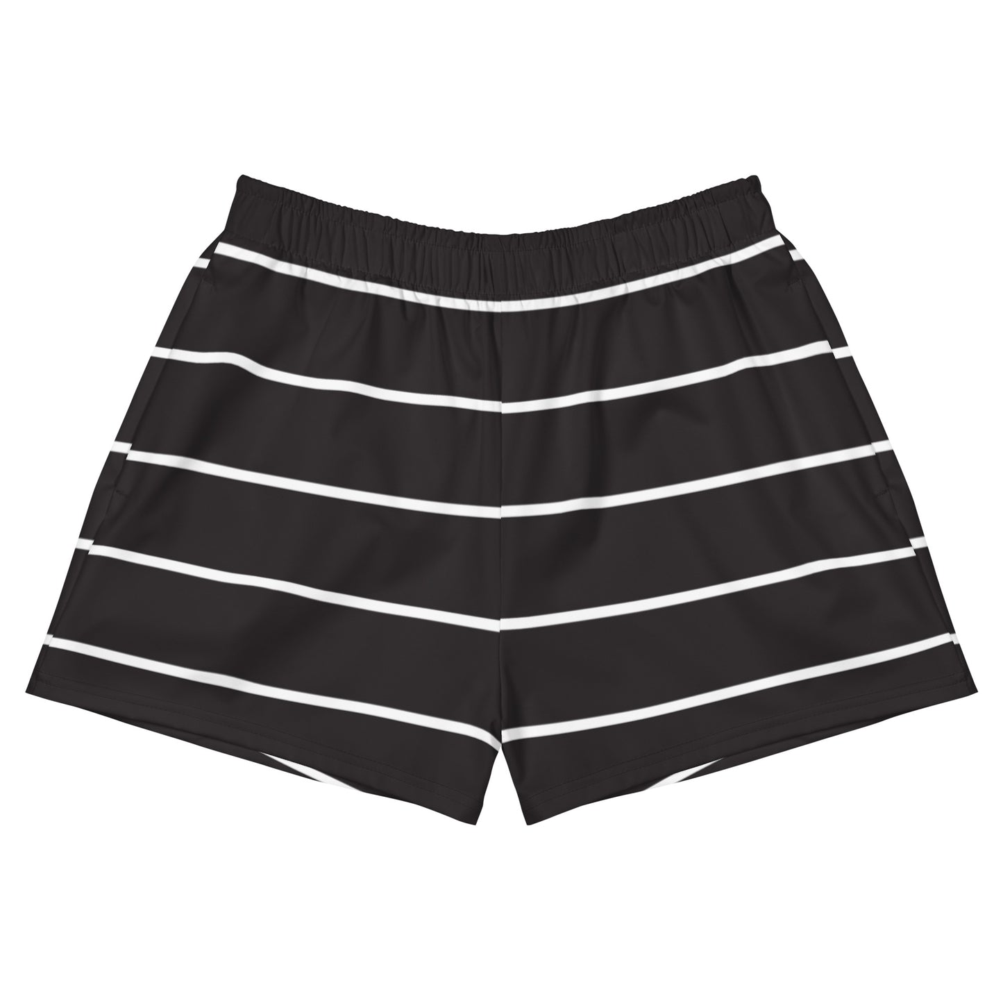 Black Stripes - Inspired By Taylor Swift - Sustainably Made Women’s Shorts