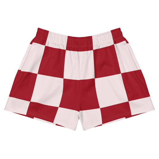 Go Red - Inspired By Dua Lipa - Sustainably Made Women’s Shorts