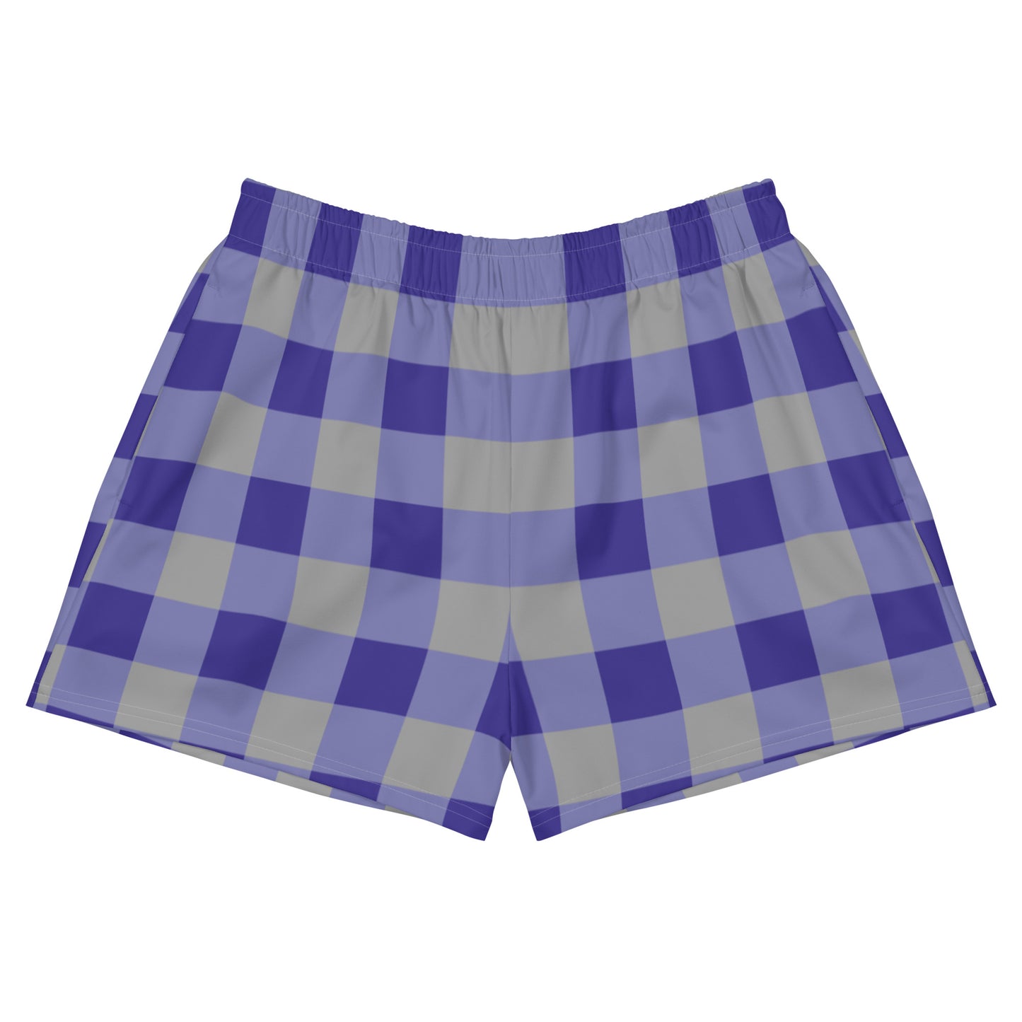 Gingham Blue - Inspired By Harry Styles - Sustainably Made Women’s Shorts