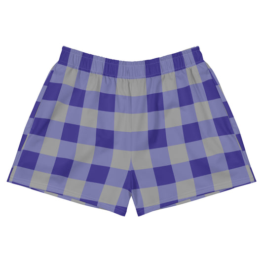 Gingham Blue - Inspired By Harry Styles - Sustainably Made Women’s Shorts