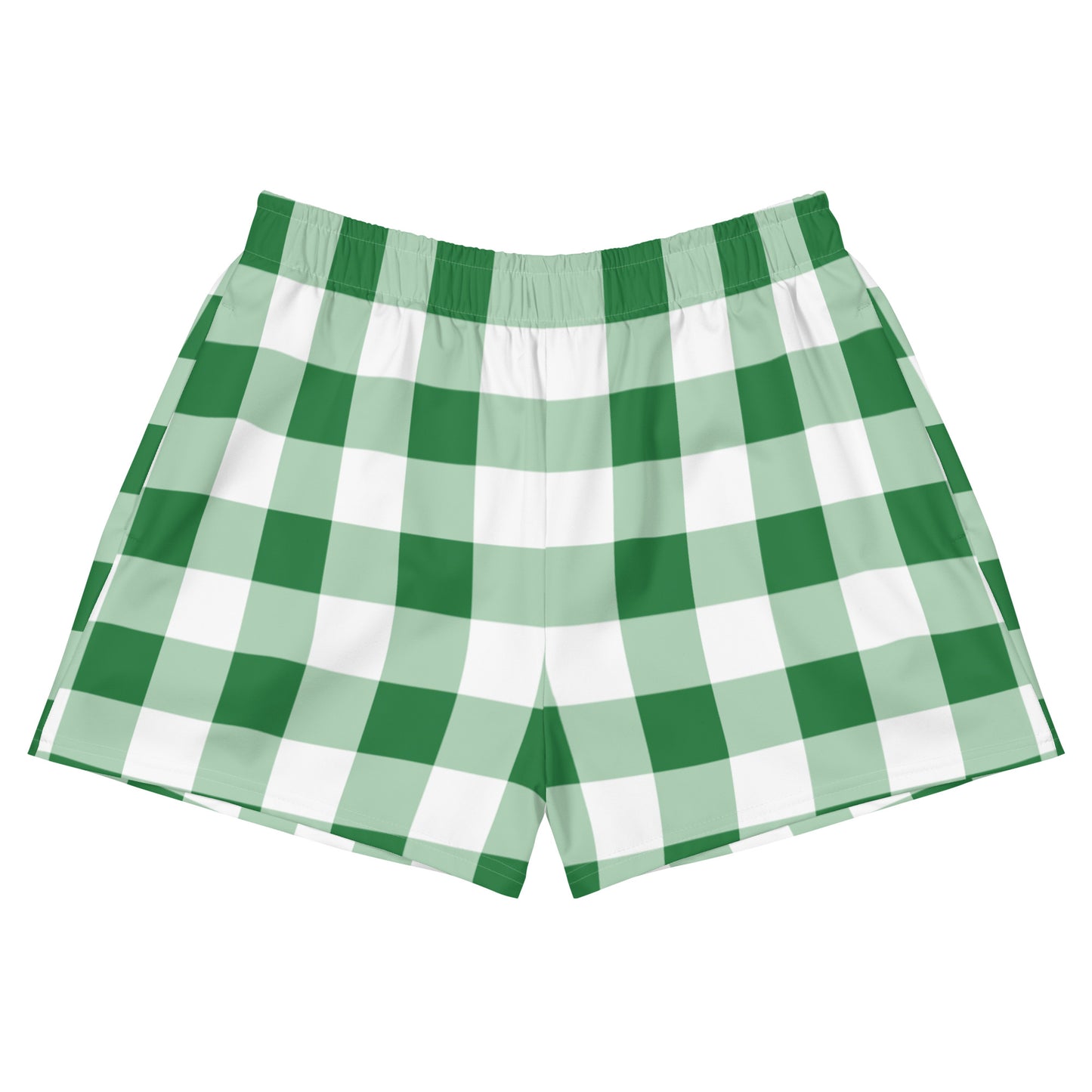 Gingham Green - Inspired By Harry Styles - Sustainably Made Women’s Shorts