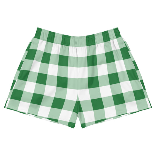 Gingham Green - Inspired By Harry Styles - Sustainably Made Women’s Shorts
