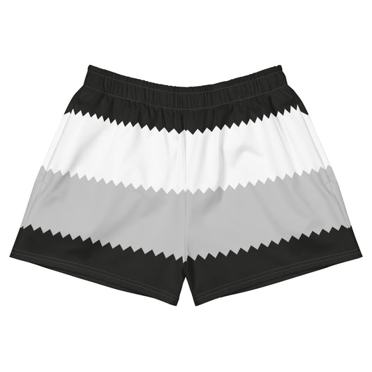 Electric Monochrome - Inspired By Dua Lipa - Sustainably Made Women’s Shorts