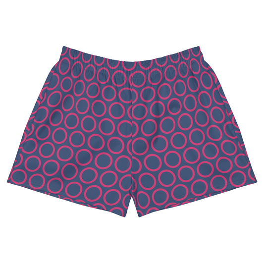 Pink Circles - Inspired By Selena Gomez - Sustainably Made Women’s Shorts