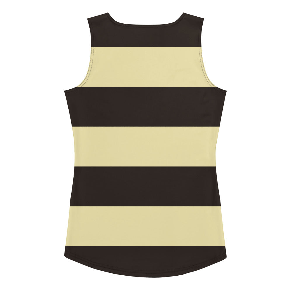 Black Gold tripes - Inspired By Taylor Swift - Sustainably Made Tank Top