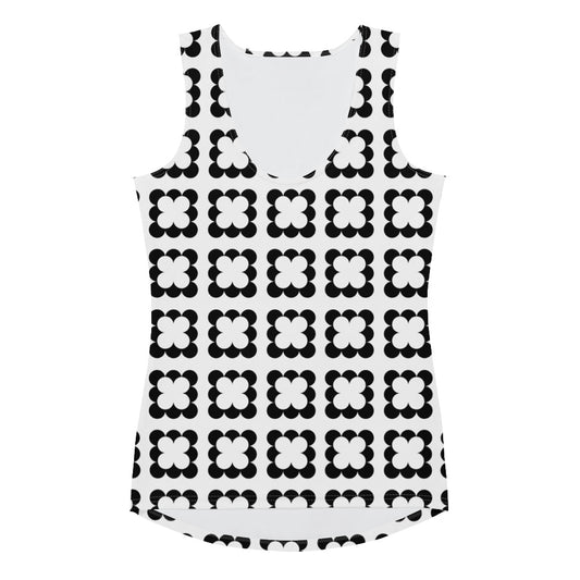 Classic Tile - Inspired By Dua Lipa - Sustainably Made Tank Top
