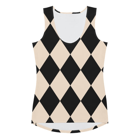 Harlequin - Inspired By Selena Gomez - Sustainably Made Tank Top
