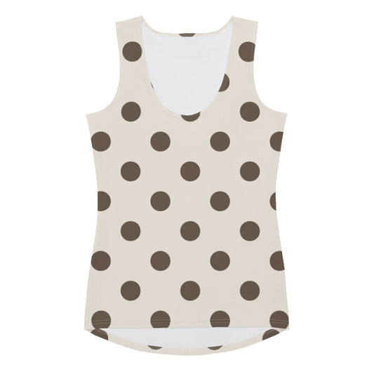 Polkadot - Inspired By Dua Lipa - Sustainably Made Tank Top