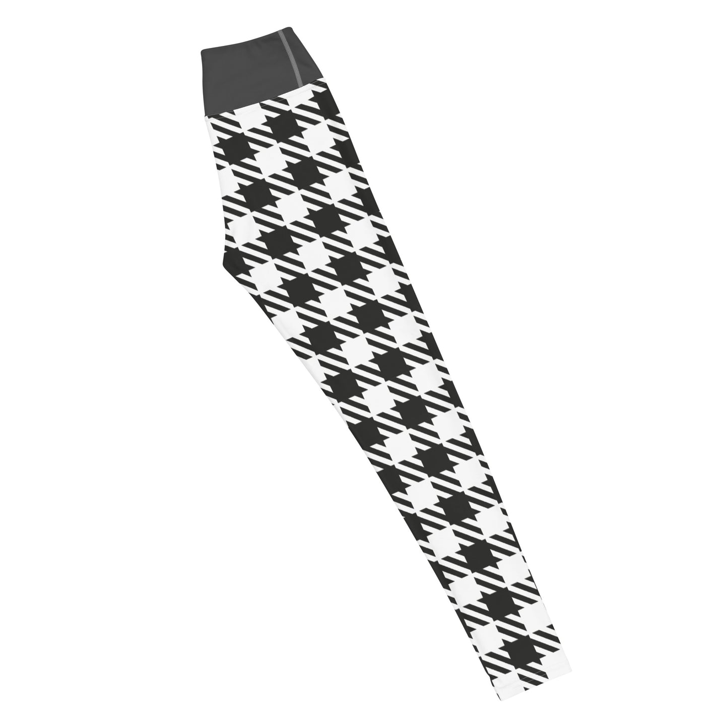 Royal Check - Inspired By Selena Gomez - Sustainably Made Yoga Leggings