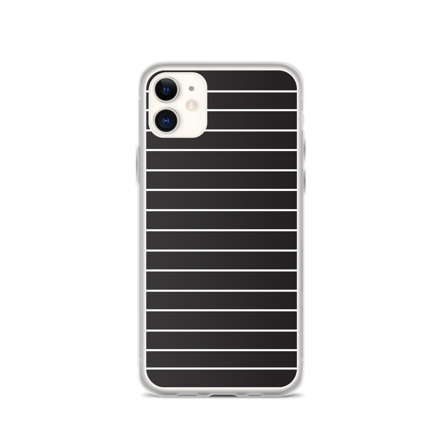 Black Stripes - Inspired By Taylor Swift - Sustainably Made Clear Case for iPhone®