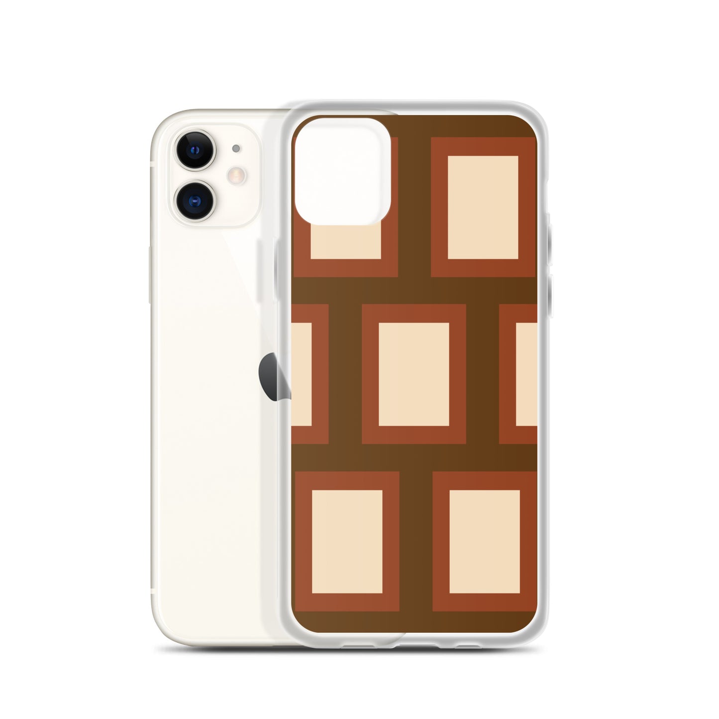 Retro Block - Inspired By Harry Styles - Sustainably Made Clear Case for iPhone®