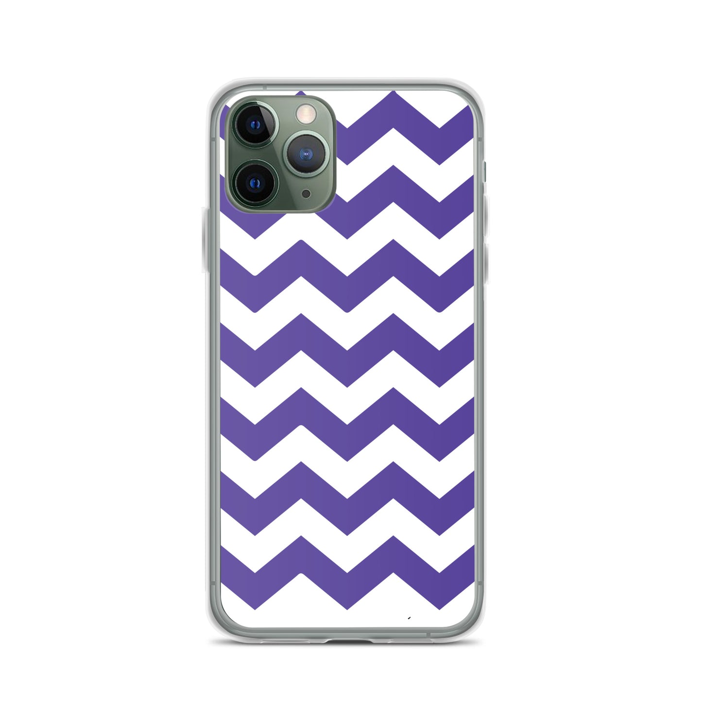 Blue Zigzag - Inspired By Harry Styles - Sustainably Made Clear Case for iPhone®