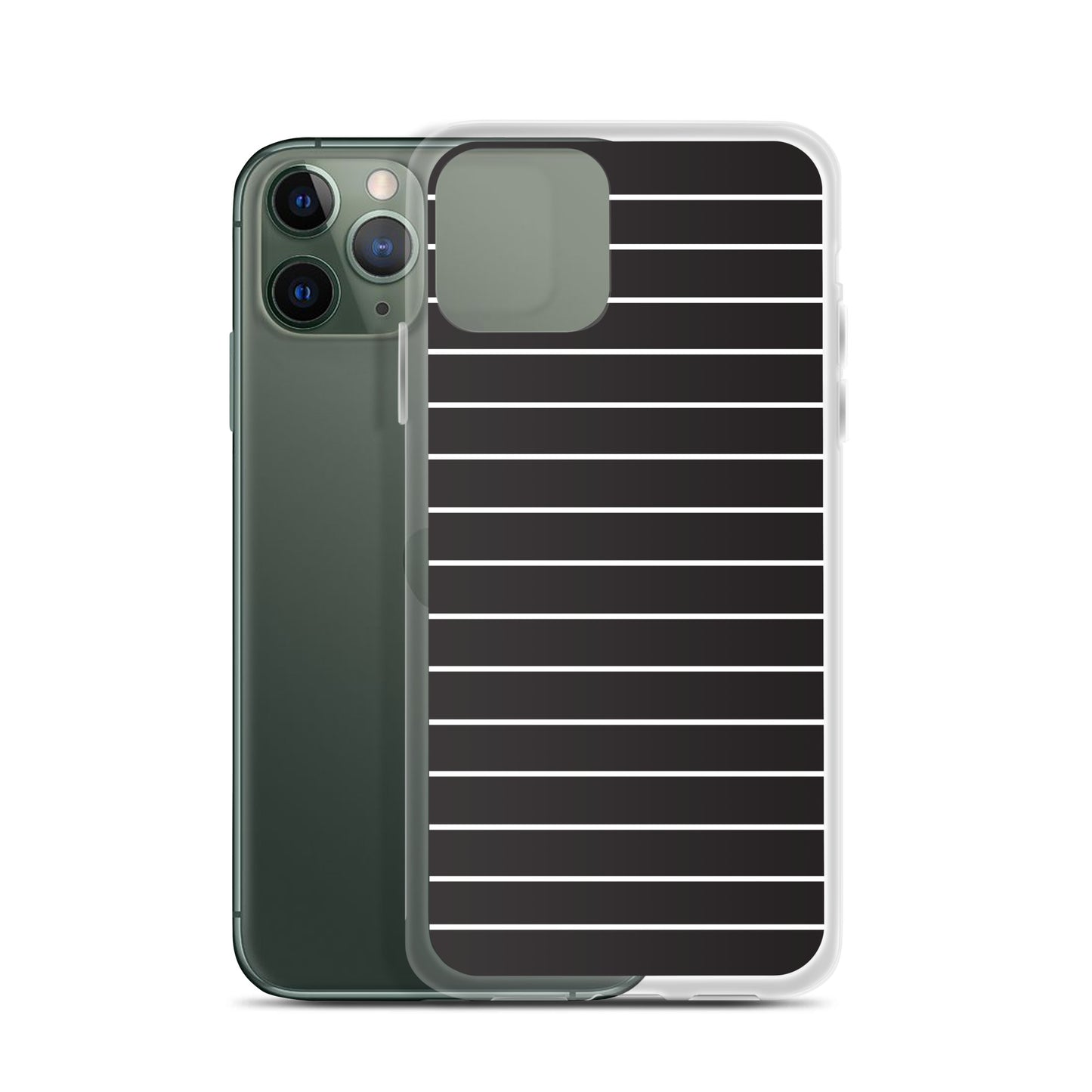 Black Stripes - Inspired By Taylor Swift - Sustainably Made Clear Case for iPhone®