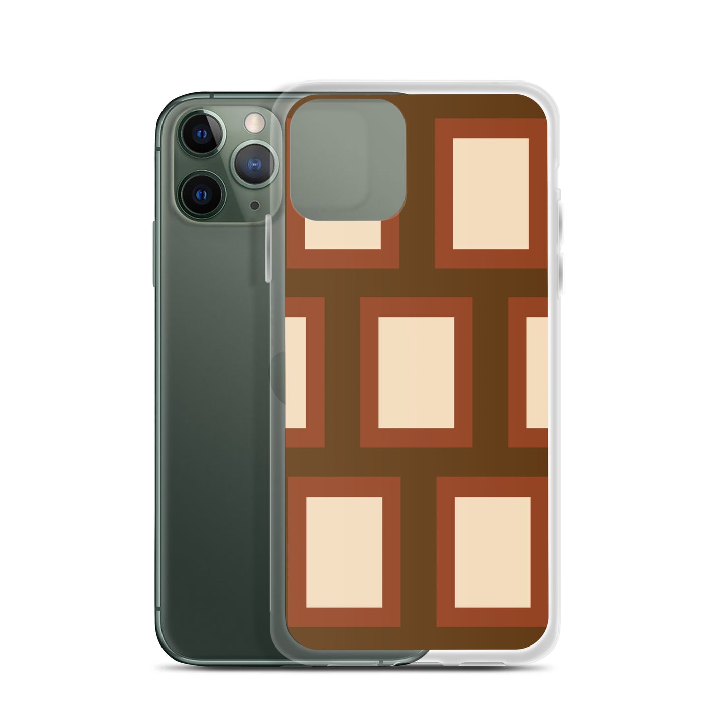 Retro Block - Inspired By Harry Styles - Sustainably Made Clear Case for iPhone®