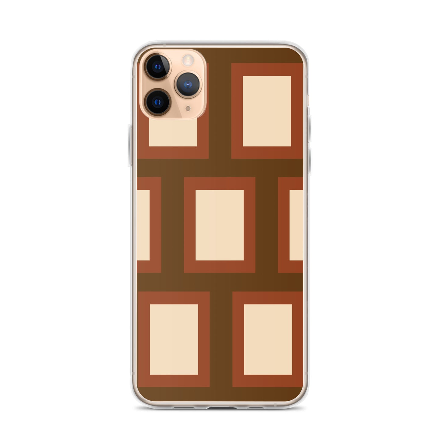 Retro Block - Inspired By Harry Styles - Sustainably Made Clear Case for iPhone®