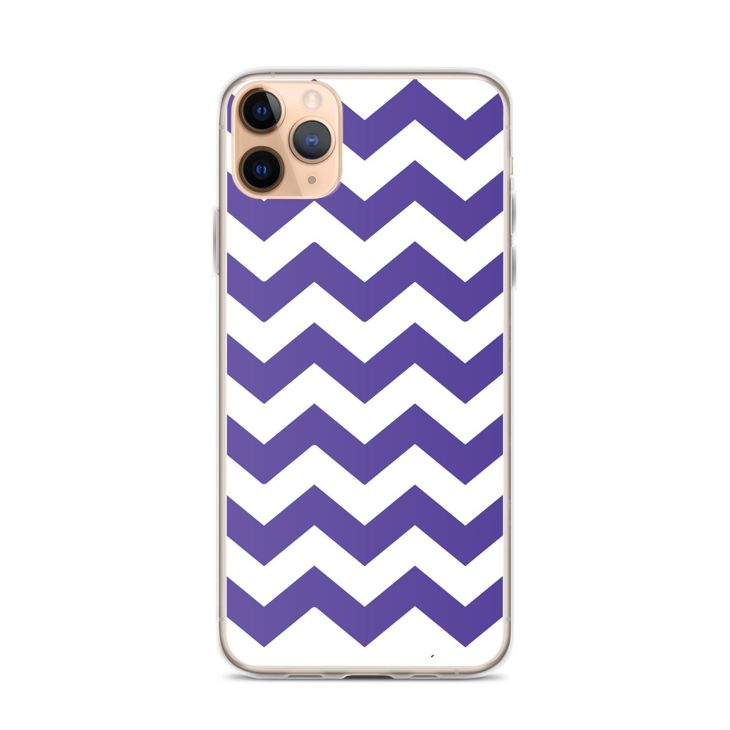 Blue Zigzag - Inspired By Harry Styles - Sustainably Made Clear Case for iPhone®