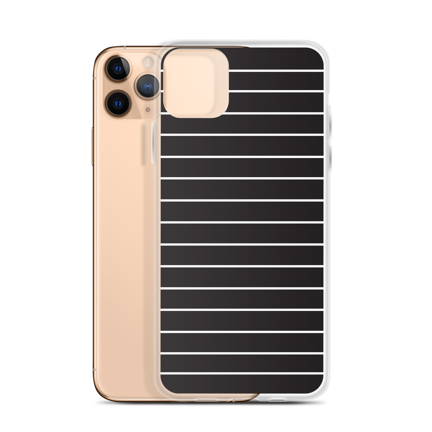 Black Stripes - Inspired By Taylor Swift - Sustainably Made Clear Case for iPhone®