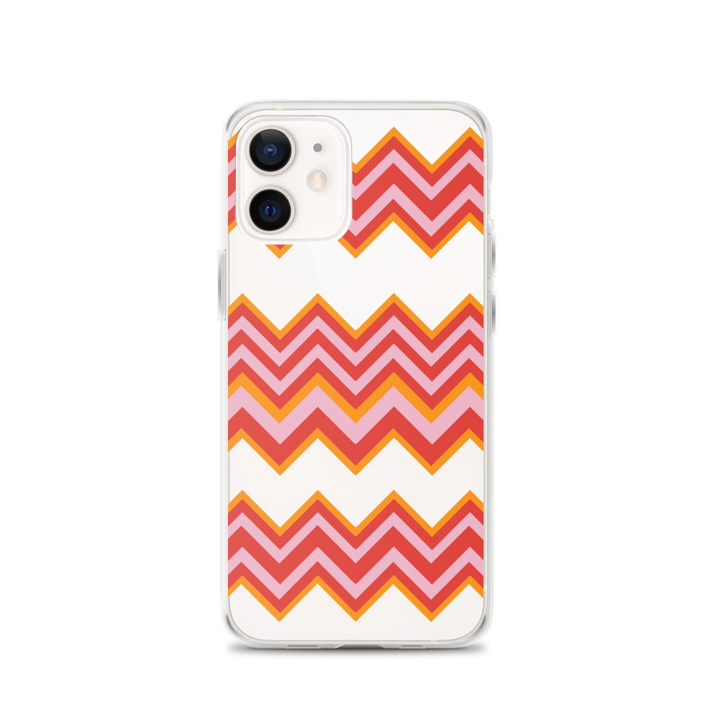 Retro Zigzag - Inspired By Taylor Swift - Sustainably Made Clear Case for iPhone®