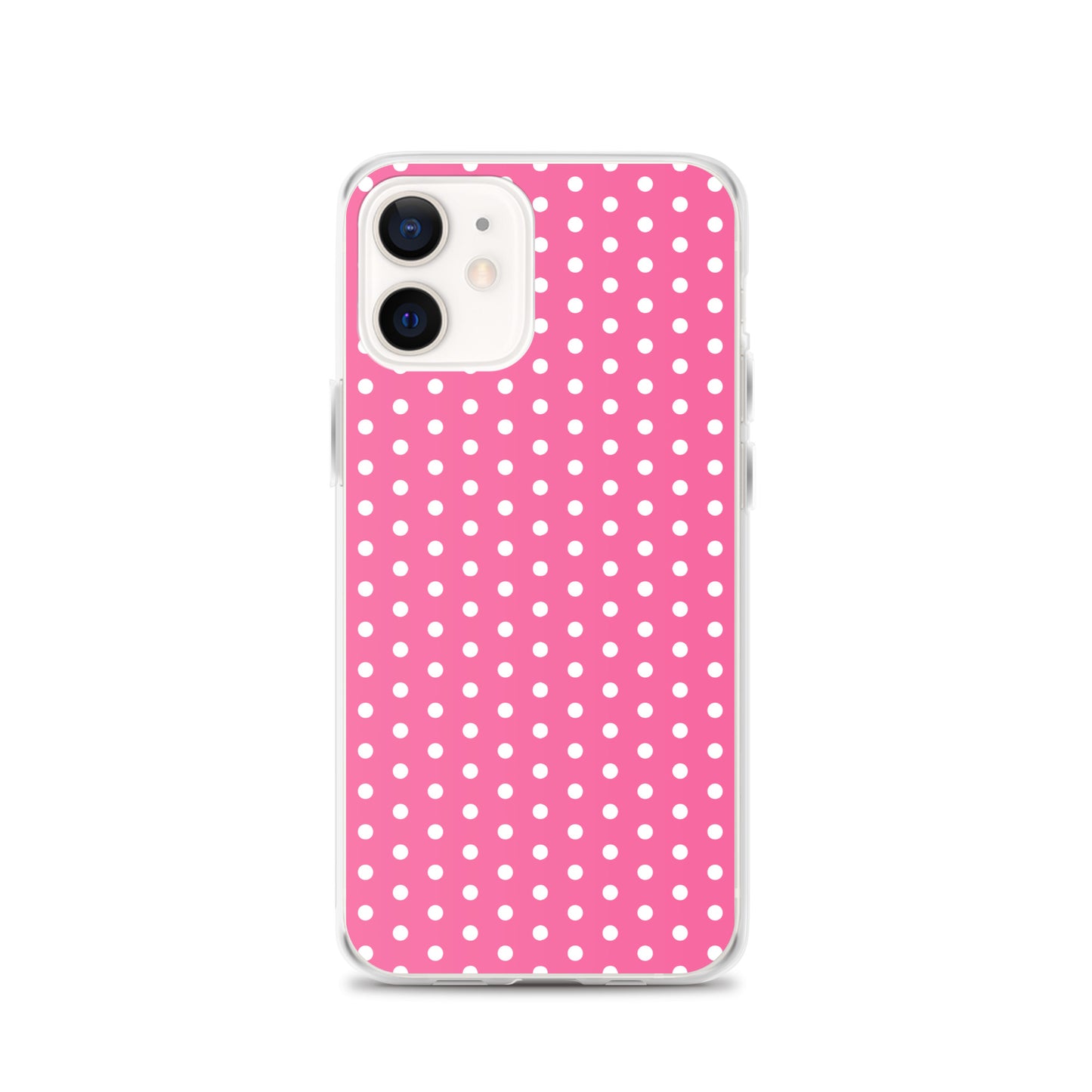 Pink Polkadot - Inspired By Harry Styles - Sustainably Made Clear Case for iPhone®