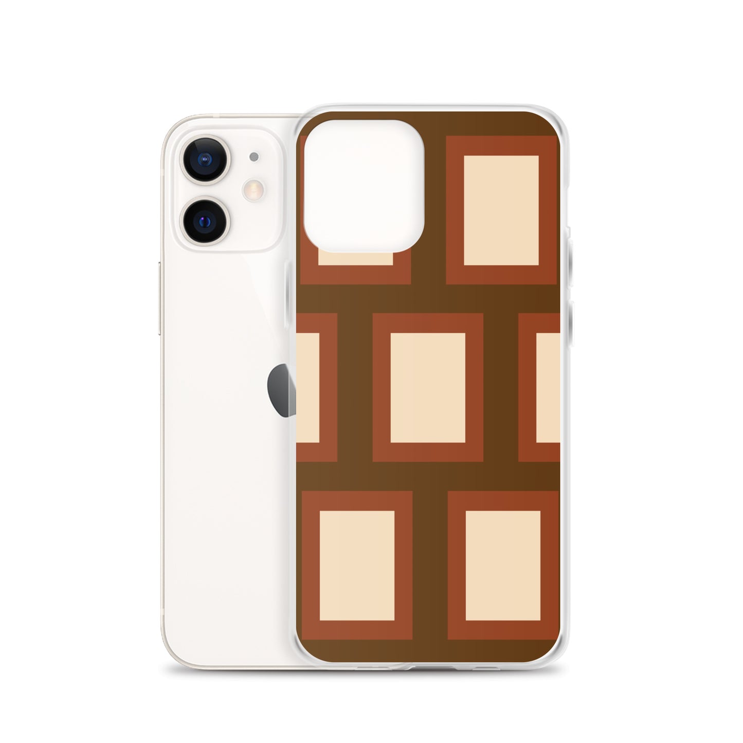 Retro Block - Inspired By Harry Styles - Sustainably Made Clear Case for iPhone®