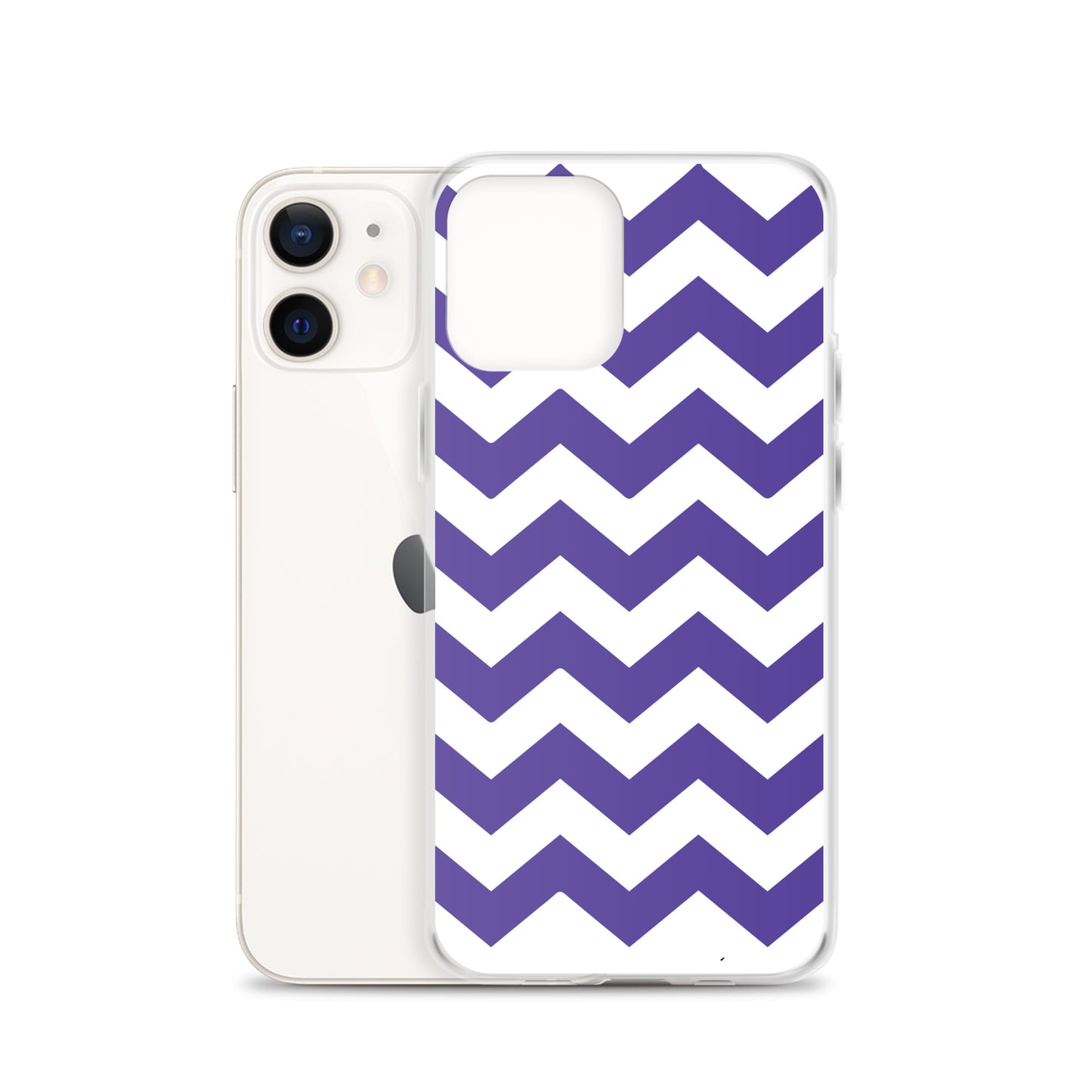 Blue Zigzag - Inspired By Harry Styles - Sustainably Made Clear Case for iPhone®