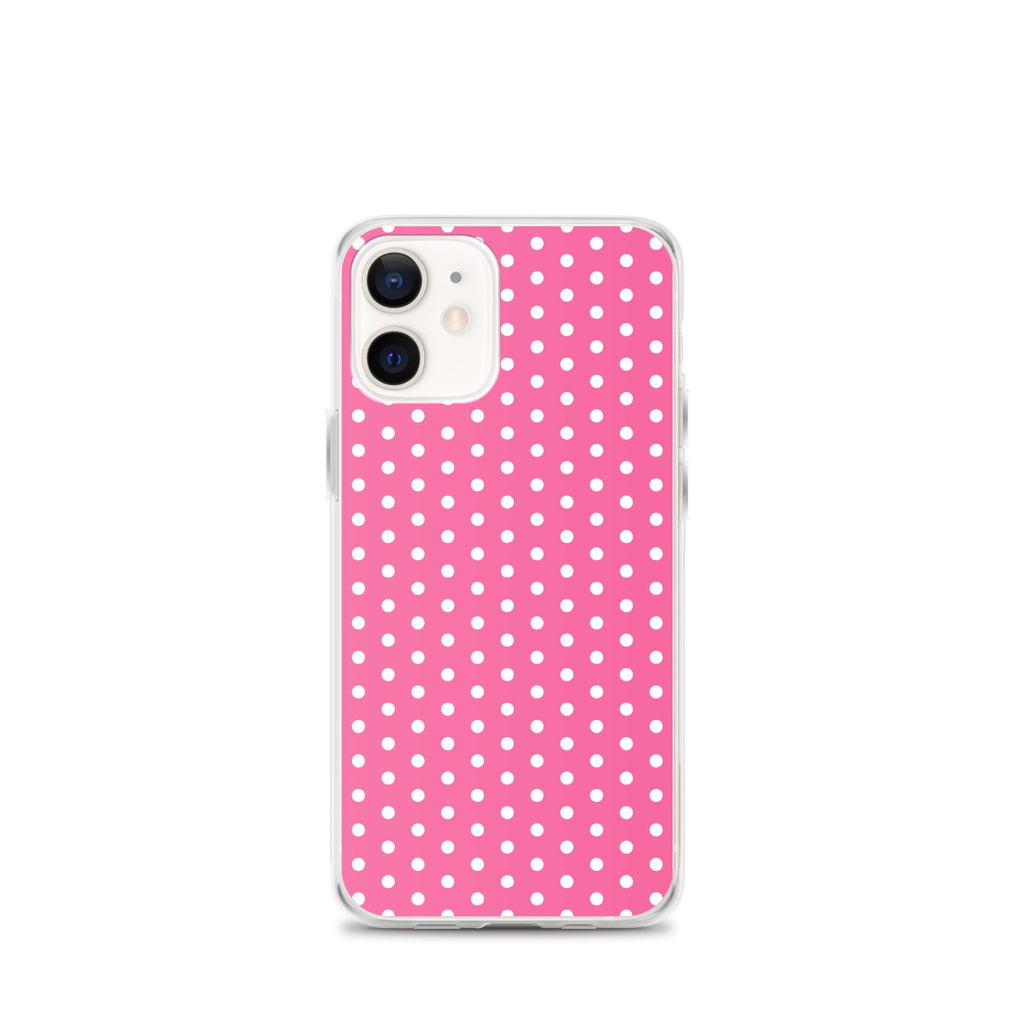 Pink Polkadot - Inspired By Harry Styles - Sustainably Made Clear Case for iPhone®