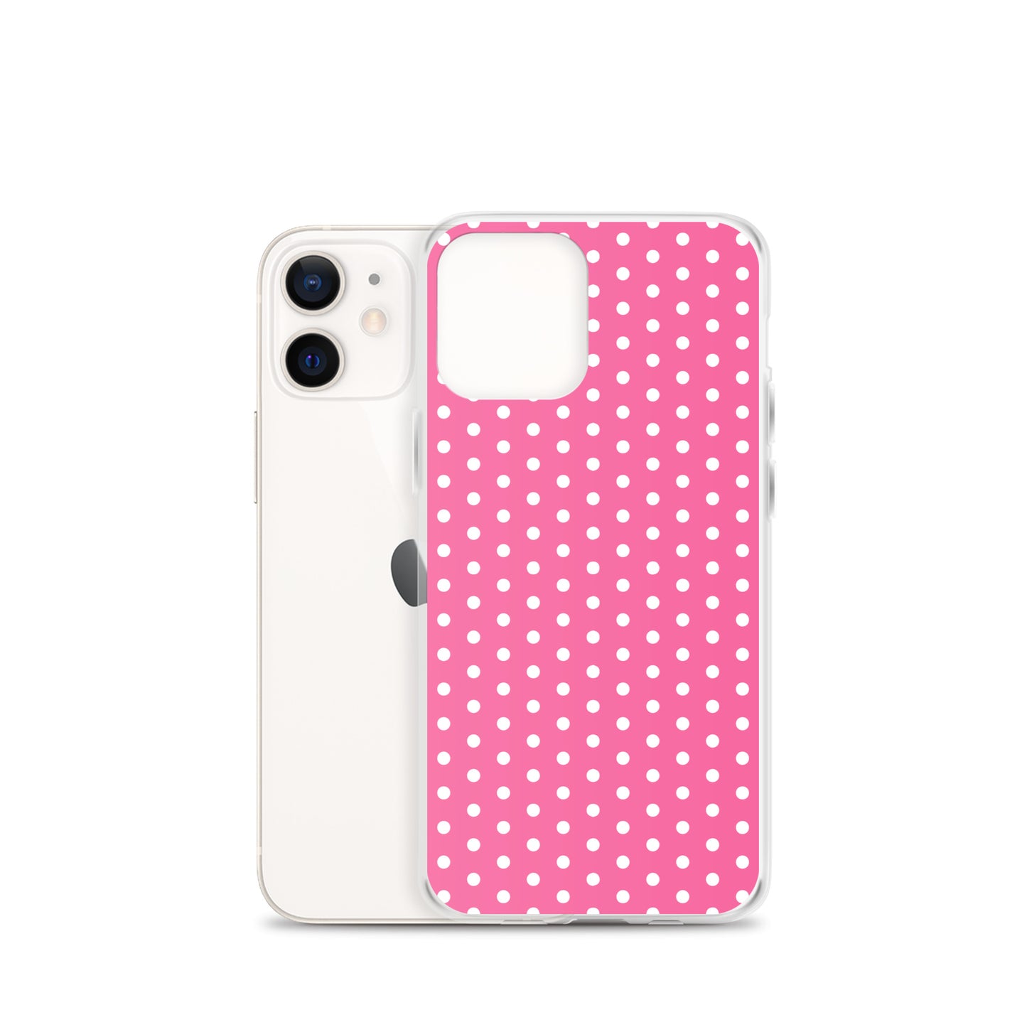 Pink Polkadot - Inspired By Harry Styles - Sustainably Made Clear Case for iPhone®