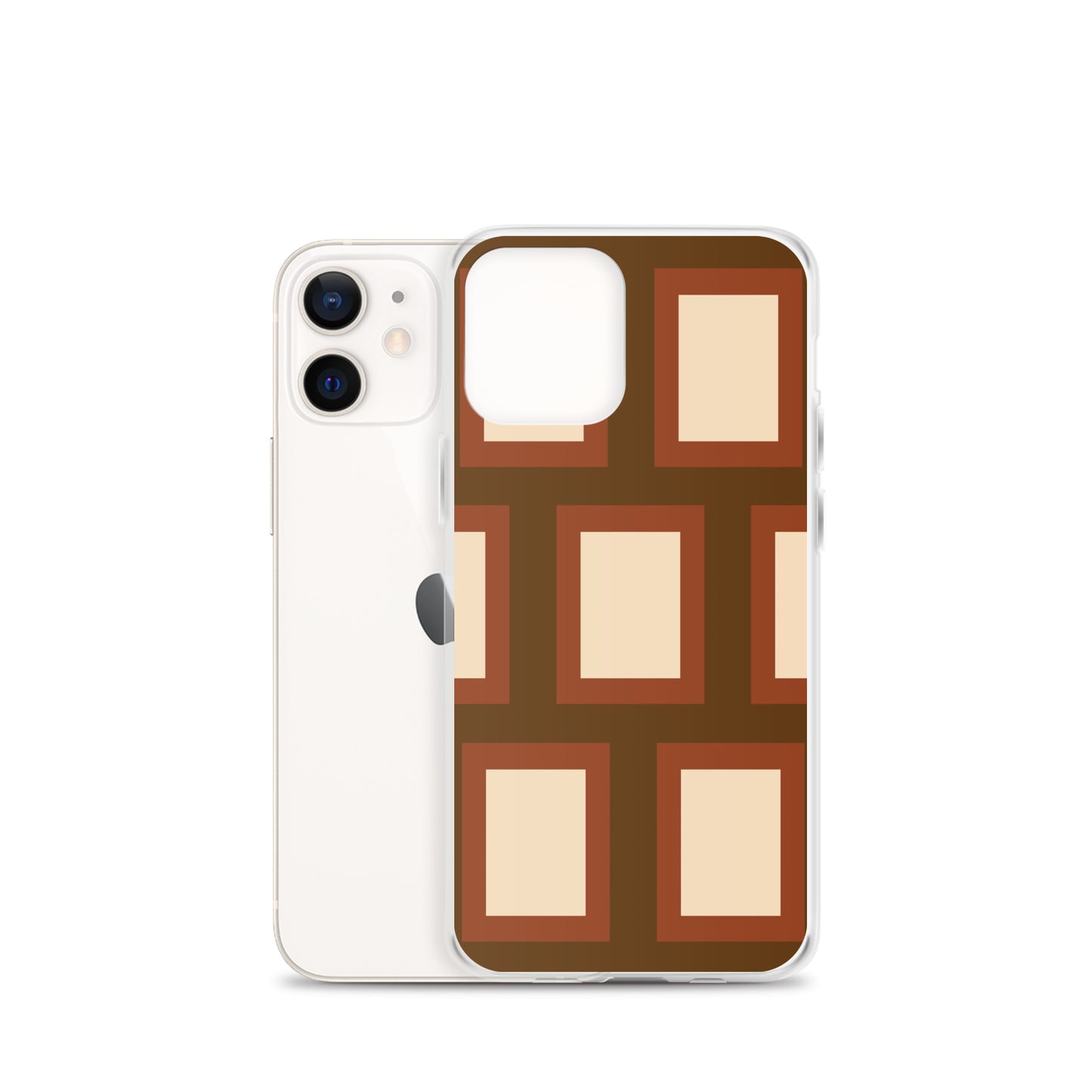 Retro Block - Inspired By Harry Styles - Sustainably Made Clear Case for iPhone®