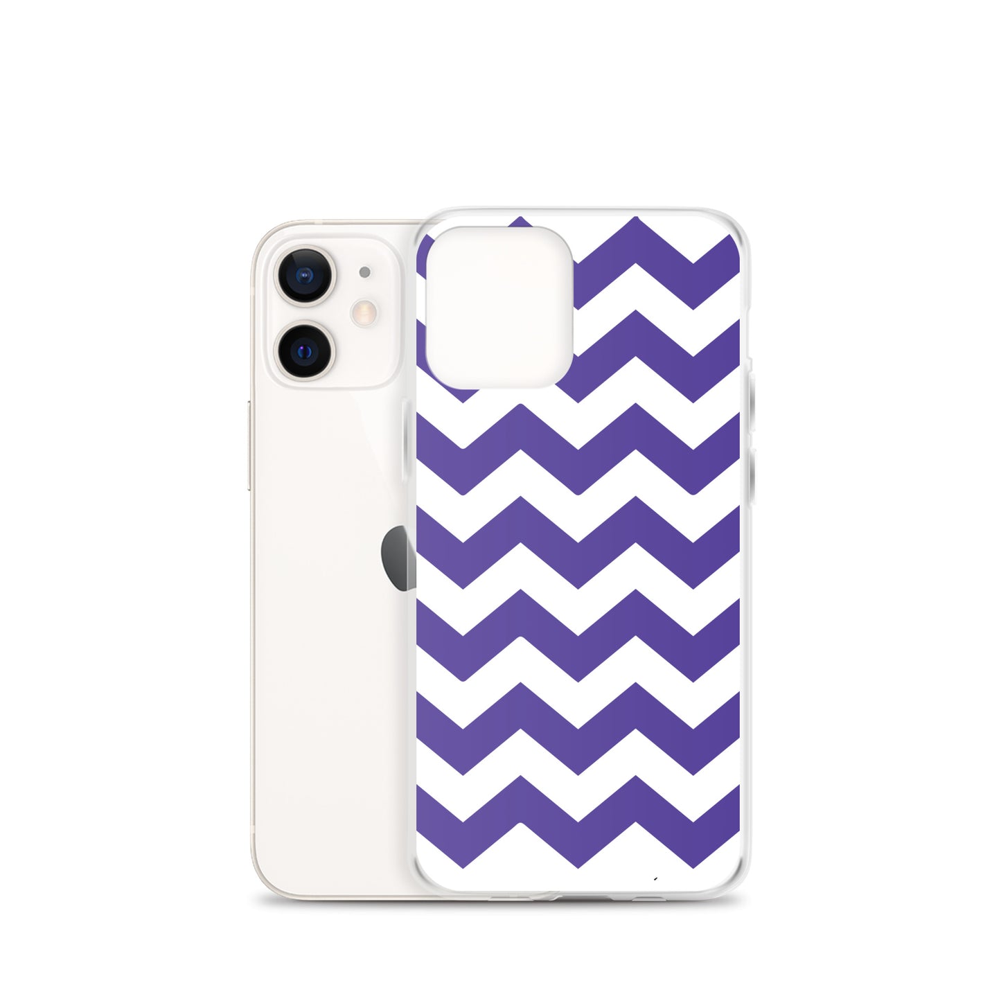 Blue Zigzag - Inspired By Harry Styles - Sustainably Made Clear Case for iPhone®