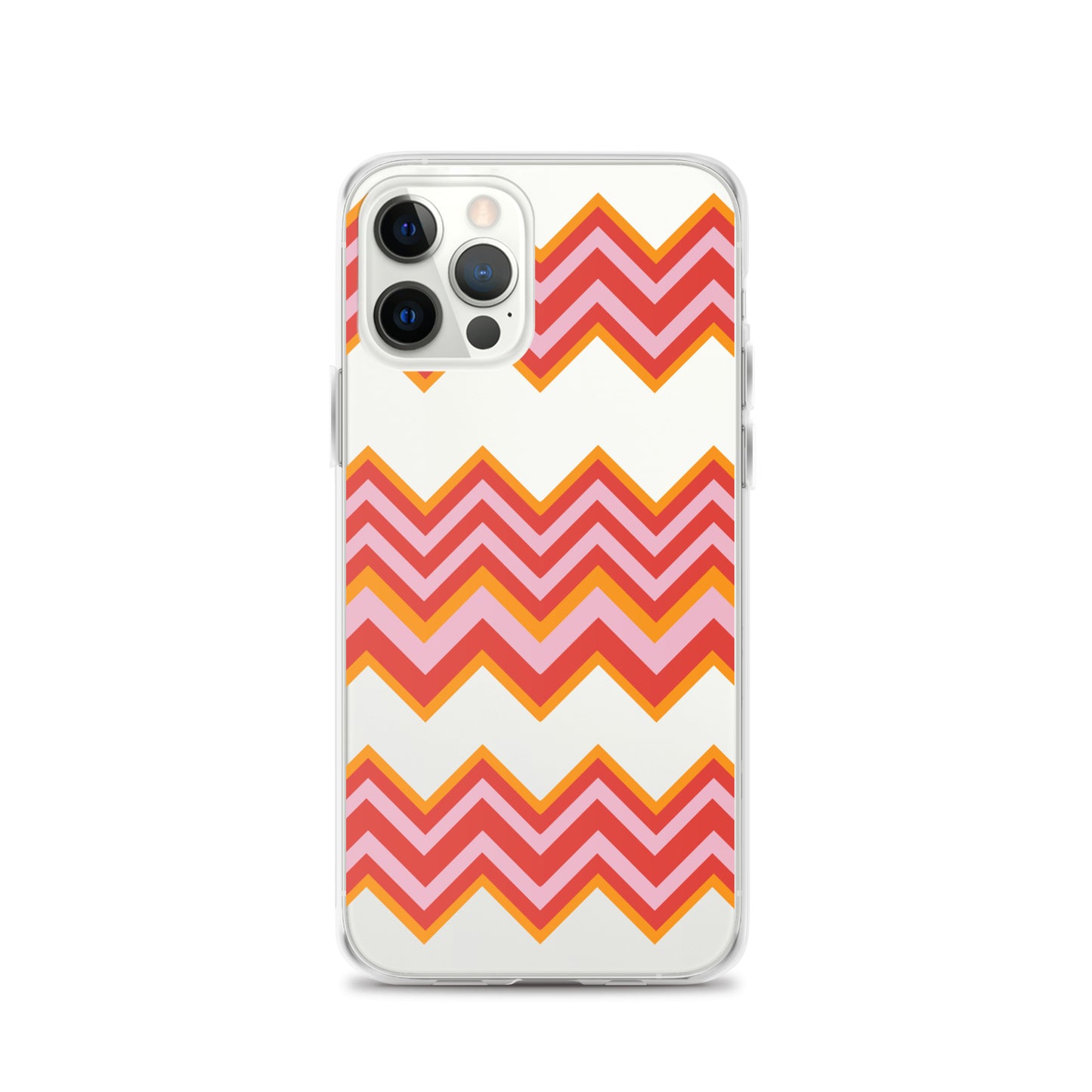 Retro Zigzag - Inspired By Taylor Swift - Sustainably Made Clear Case for iPhone®