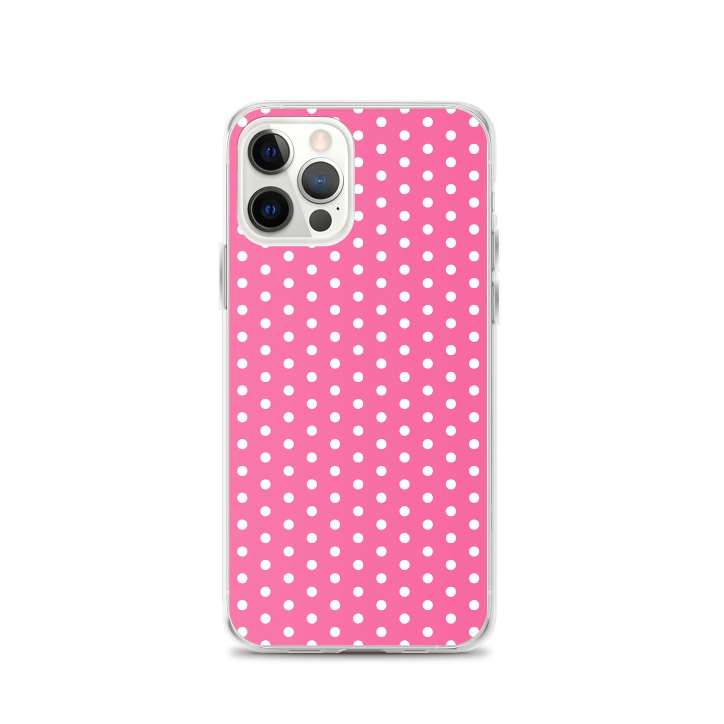 Pink Polkadot - Inspired By Harry Styles - Sustainably Made Clear Case for iPhone®