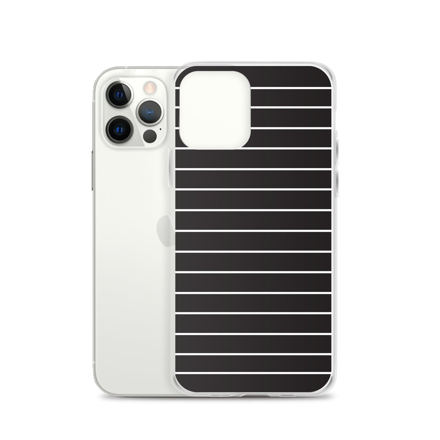 Black Stripes - Inspired By Taylor Swift - Sustainably Made Clear Case for iPhone®