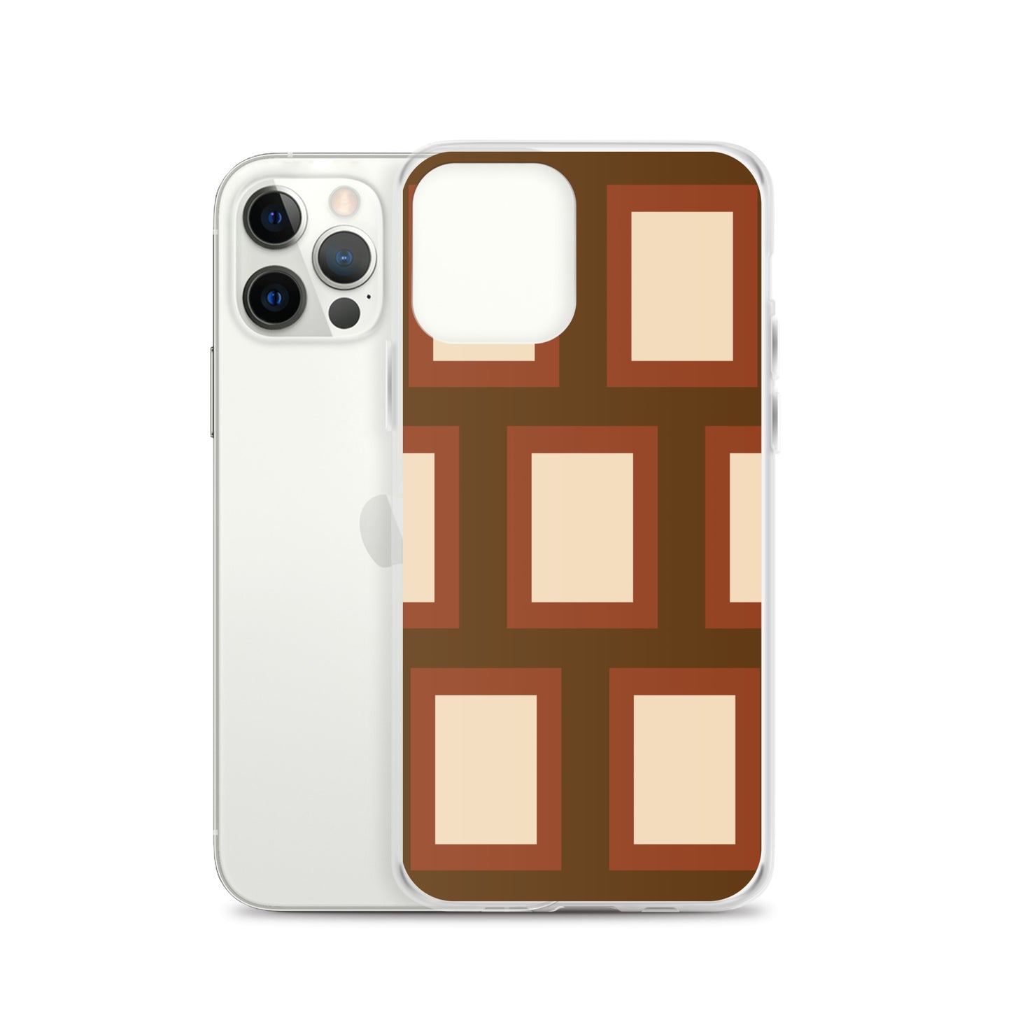 Retro Block - Inspired By Harry Styles - Sustainably Made Clear Case for iPhone®