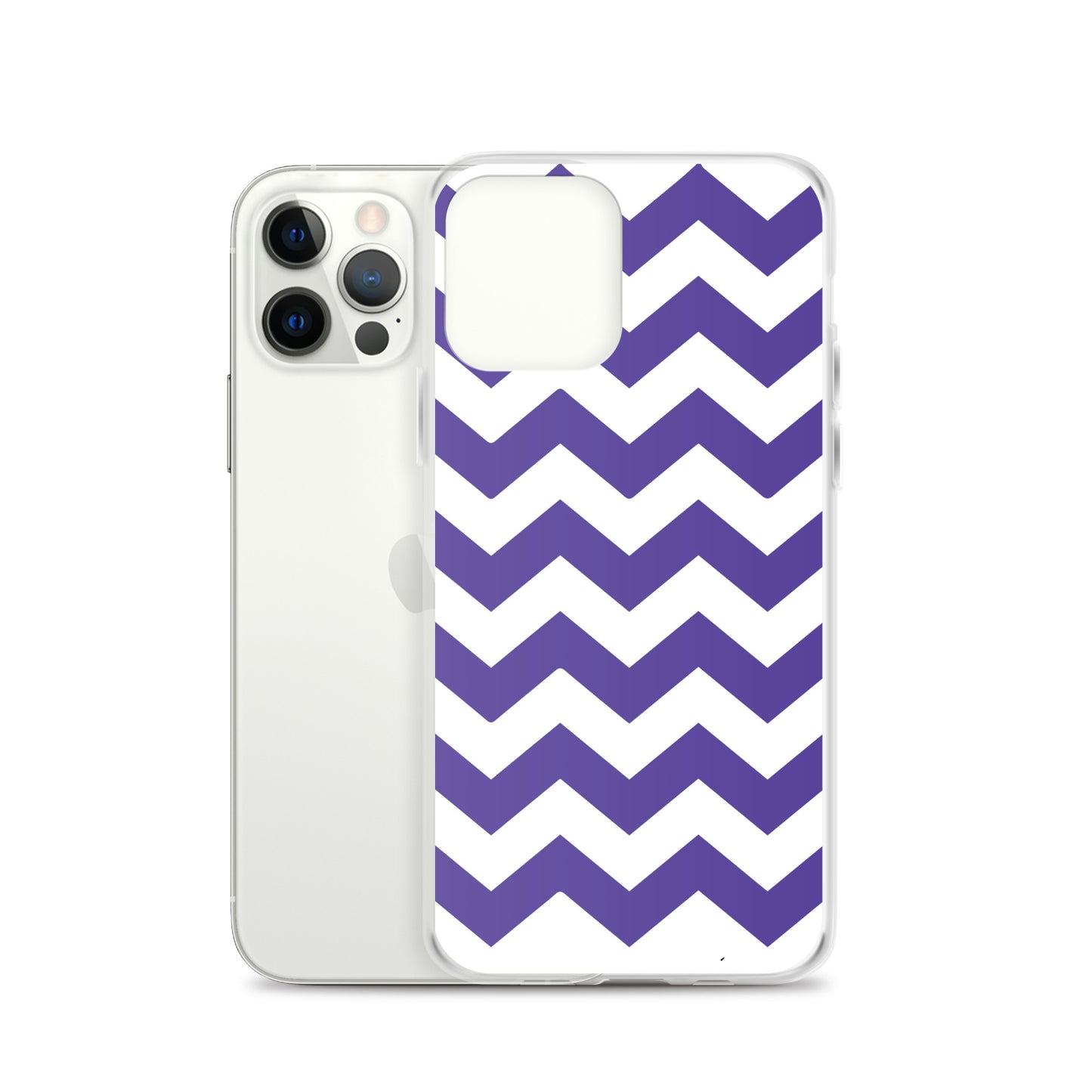 Blue Zigzag - Inspired By Harry Styles - Sustainably Made Clear Case for iPhone®