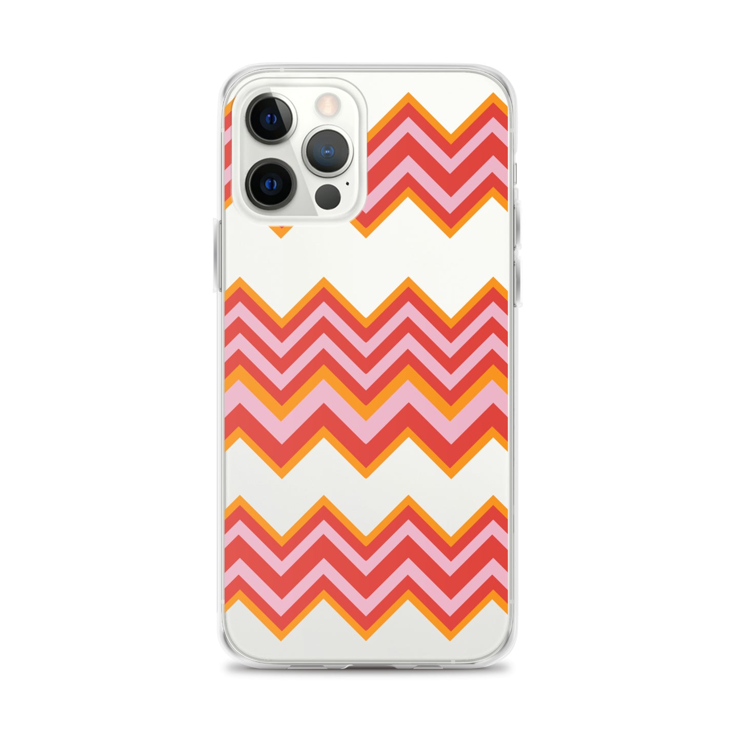 Retro Zigzag - Inspired By Taylor Swift - Sustainably Made Clear Case for iPhone®