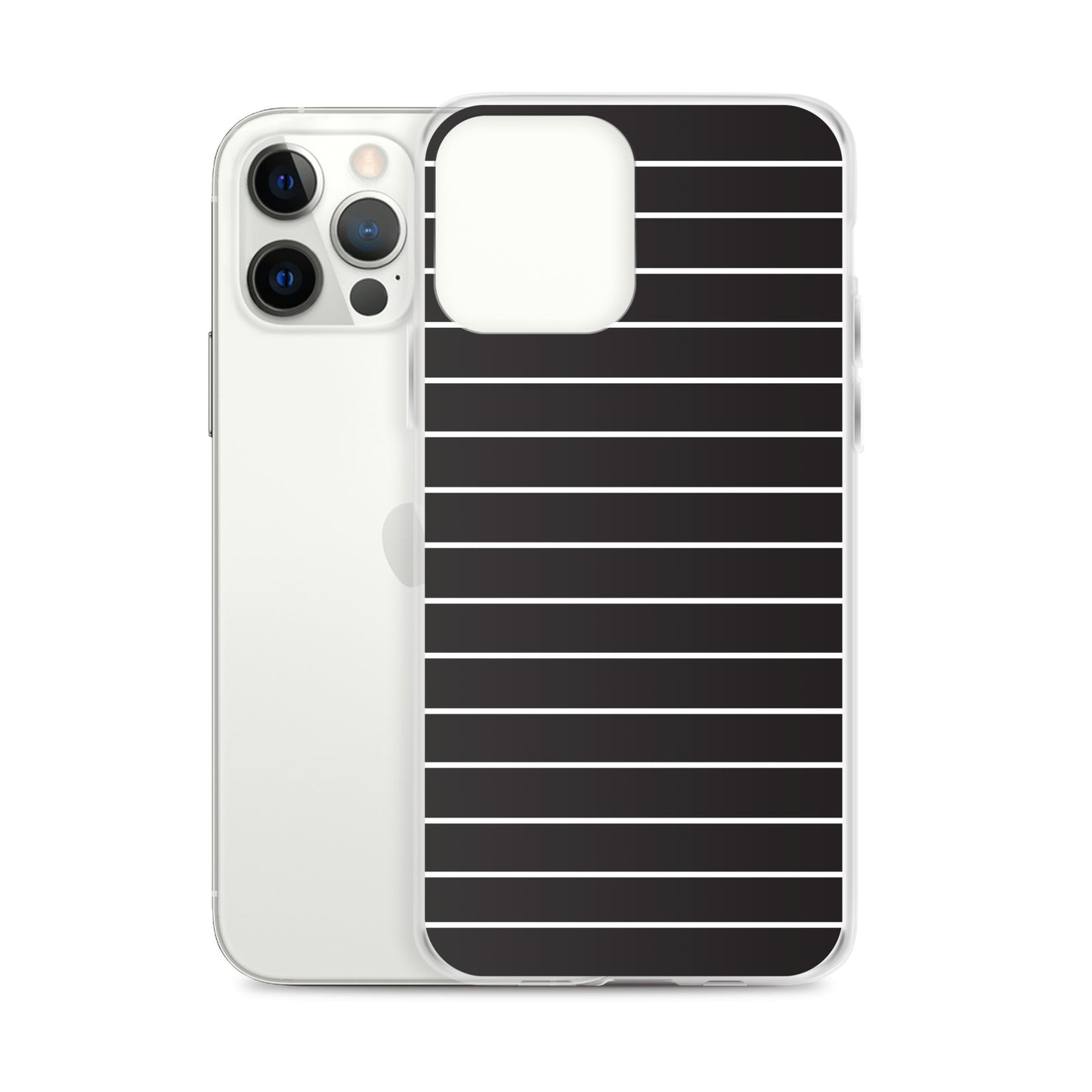 Black Stripes - Inspired By Taylor Swift - Sustainably Made Clear Case for iPhone®