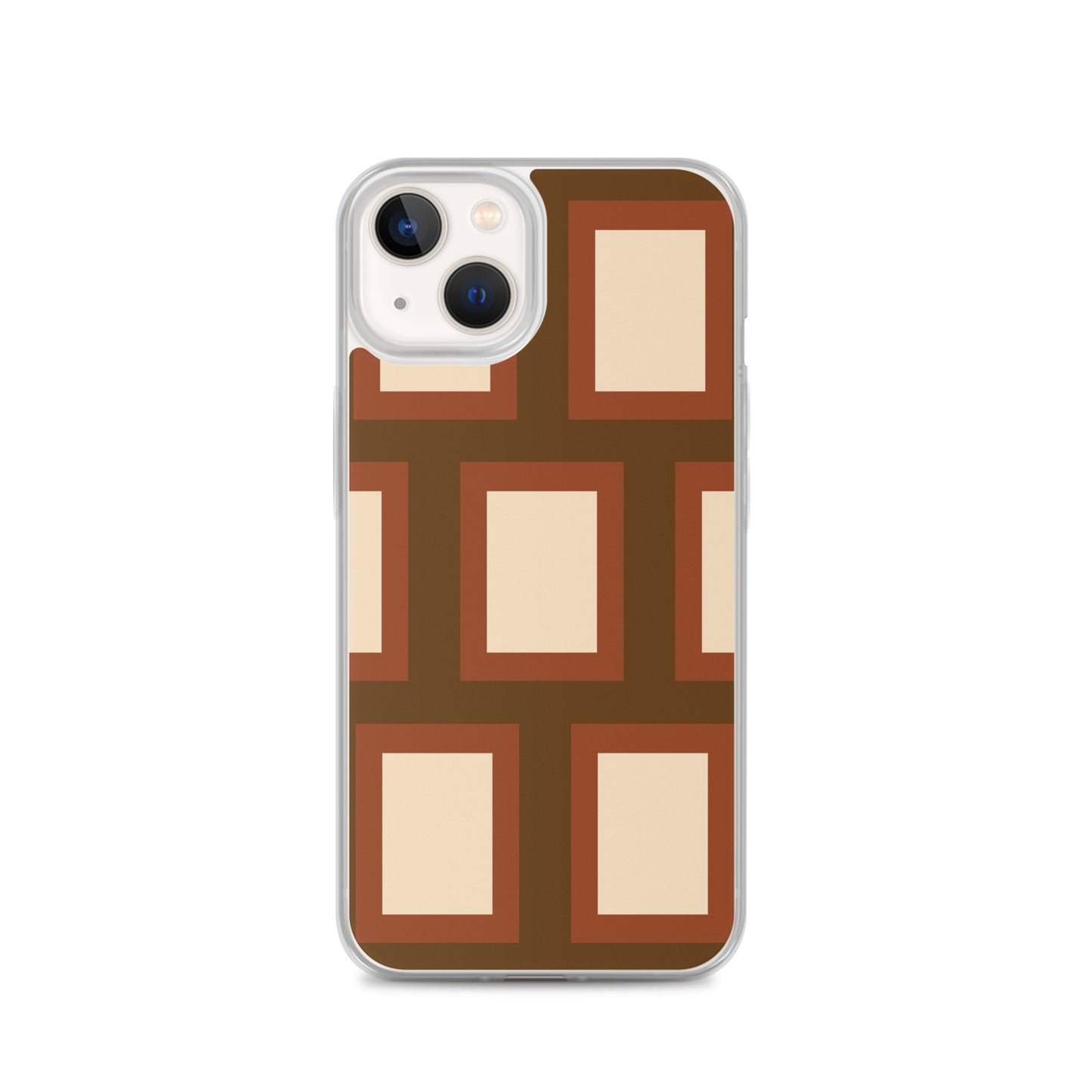 Retro Block - Inspired By Harry Styles - Sustainably Made Clear Case for iPhone®