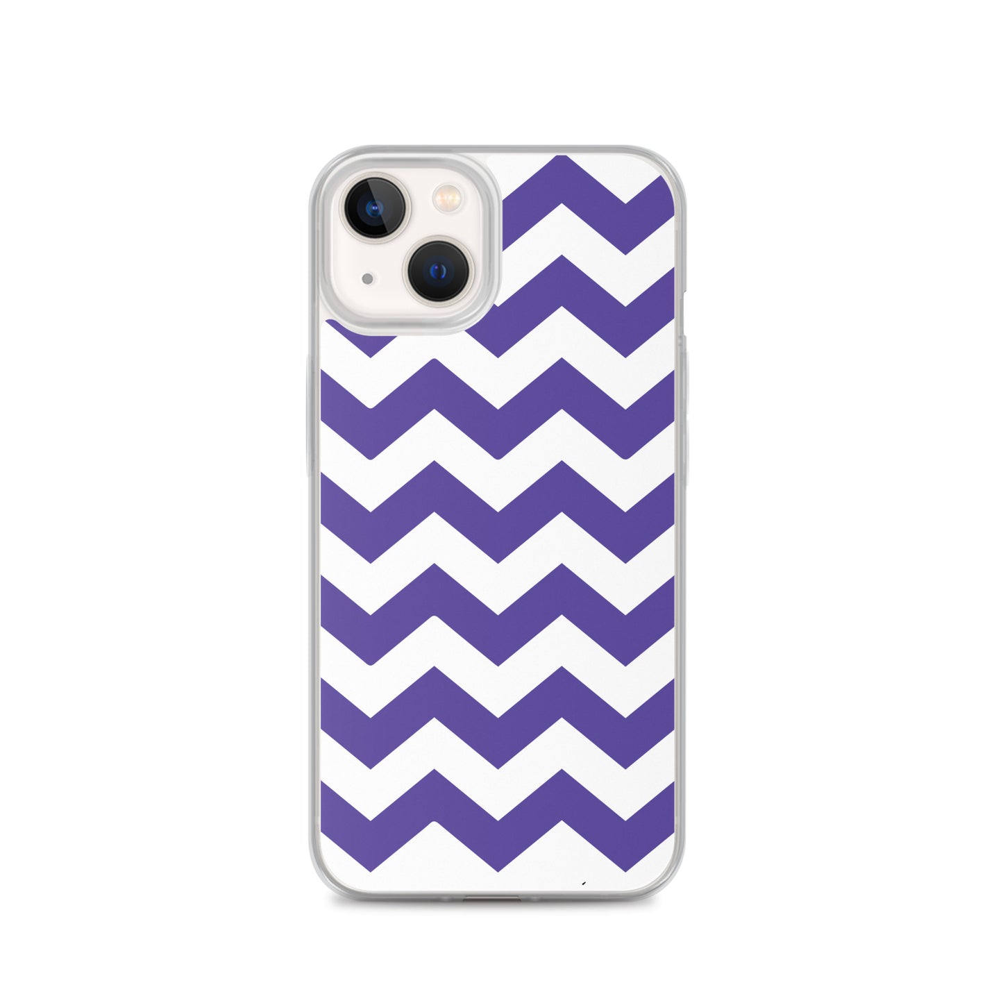 Blue Zigzag - Inspired By Harry Styles - Sustainably Made Clear Case for iPhone®