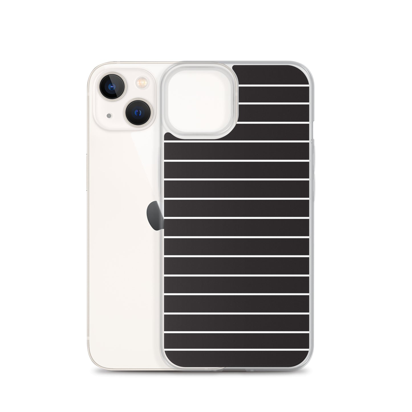 Black Stripes - Inspired By Taylor Swift - Sustainably Made Clear Case for iPhone®