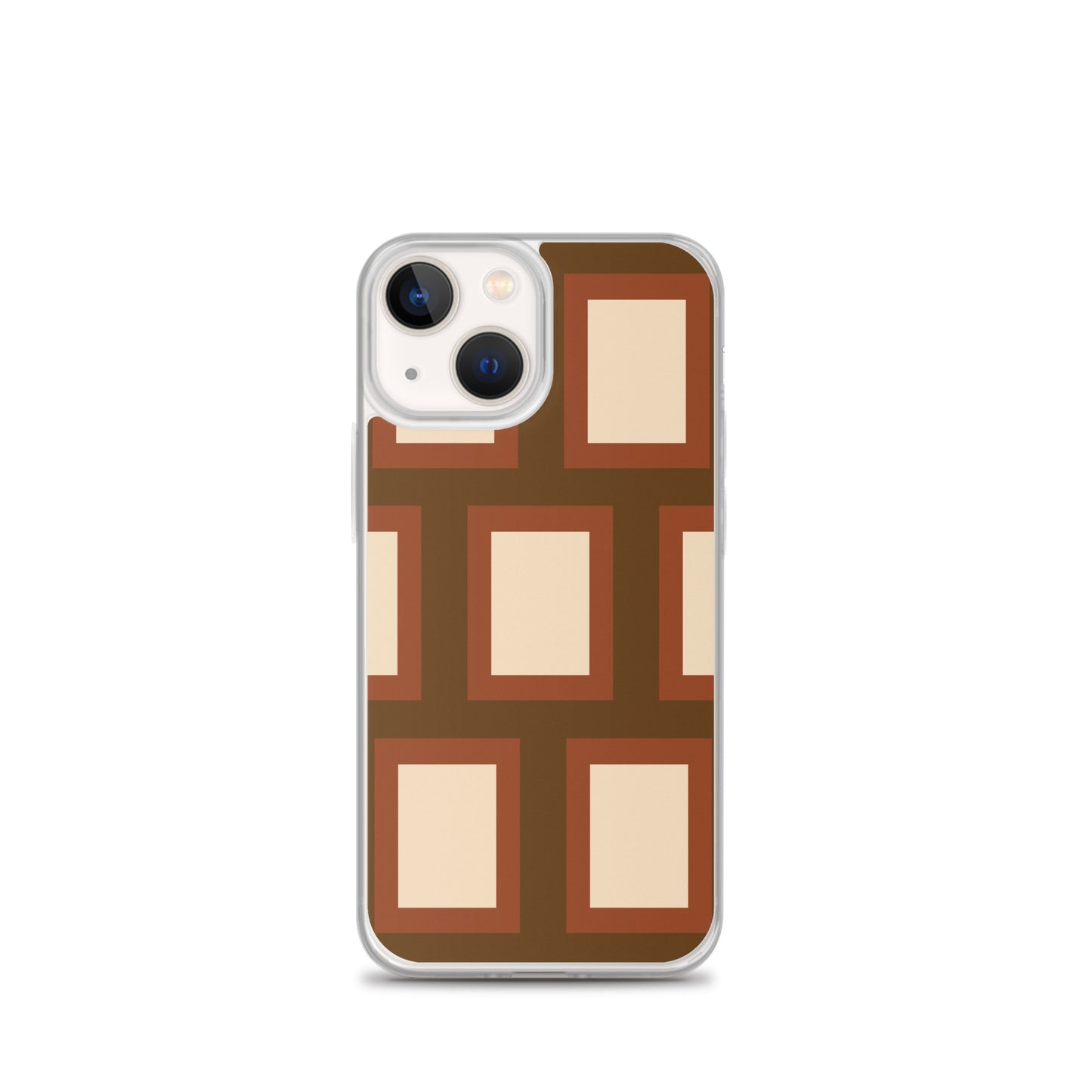 Retro Block - Inspired By Harry Styles - Sustainably Made Clear Case for iPhone®