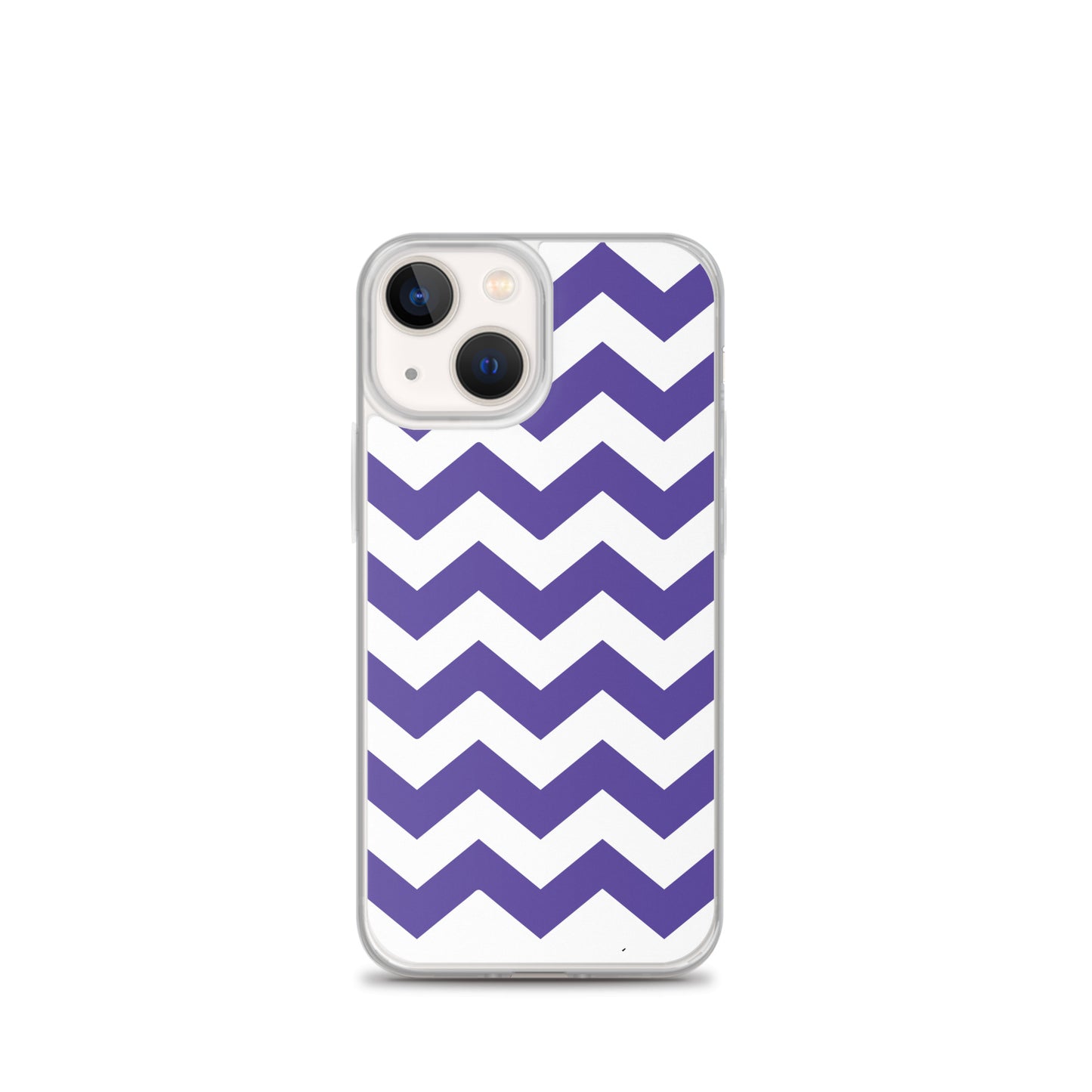 Blue Zigzag - Inspired By Harry Styles - Sustainably Made Clear Case for iPhone®